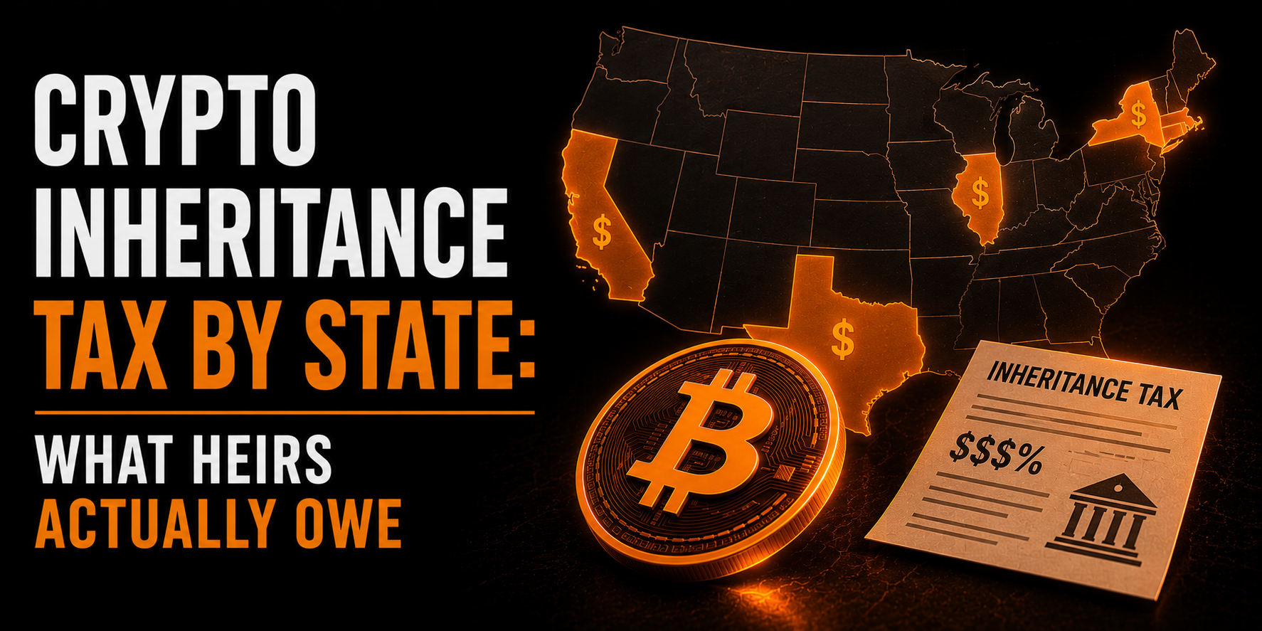 Crypto inheritance tax by state — hero image